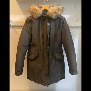 Woolrich gray winter jacket